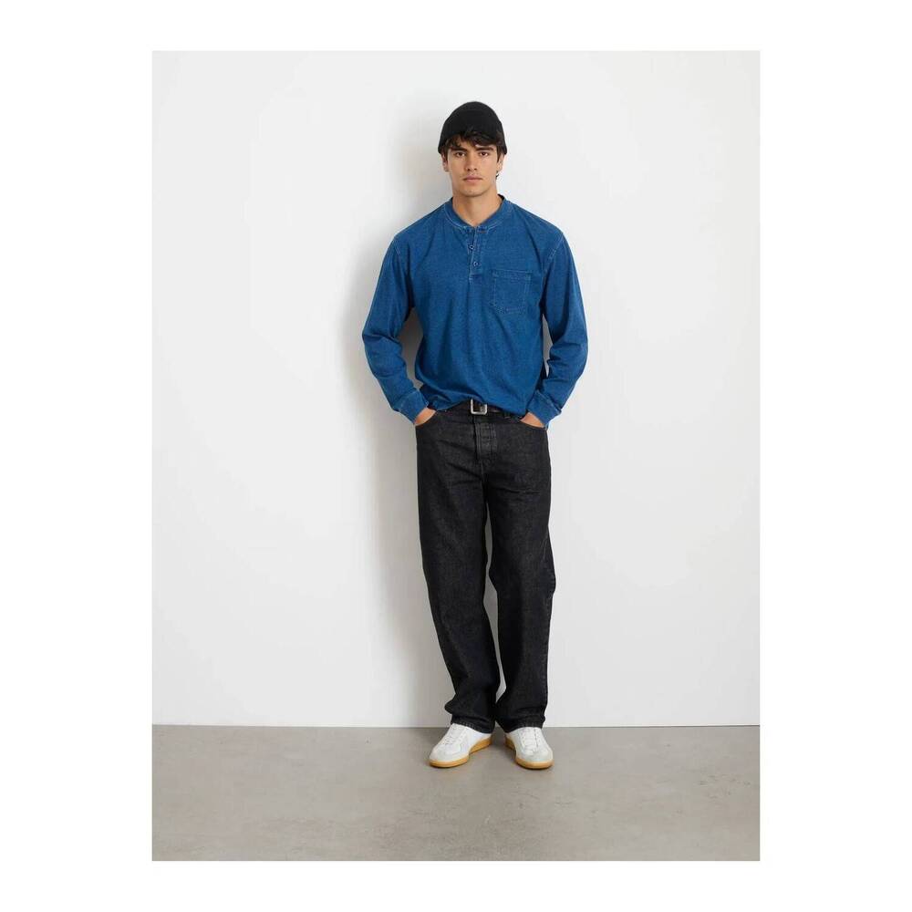 NEW ALEX MILL alan henley tee in indigo
